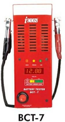 ICON BATTERY LOAD BCT-7 WITH TIMER Digital Battery Tester