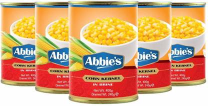 Abbie's Sweet Corn Kernels Combo Pack Of (5*400gm) Corn