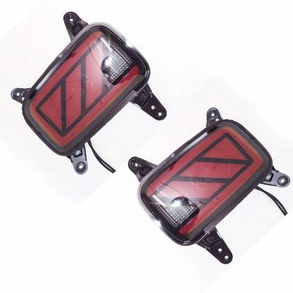 IMMUTABLE RYT6- Back Bumper Reflector LED Brake Light for Hyundai Venue Tail Light Design - Set of 2 Car Reflector Light