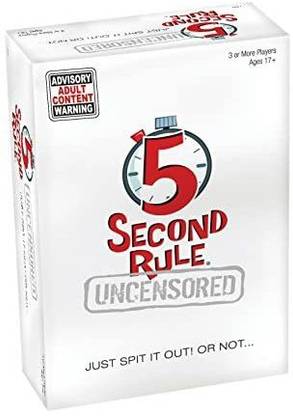 PlayMonster 5 Second Rule Uncenso Game