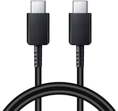 Mrs Simin USB Type C Cable 2 A 1 m Plastic Cap MS-4 C-Type to C-Type Data Fast Charging Cable
