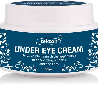 tekzon Pure Radiance Under Eye Cream - For Dark Circles, Puffiness, Wrinkles