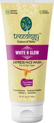 Treeology White & Glow Express Facewash Pack Of 2 Face Wash