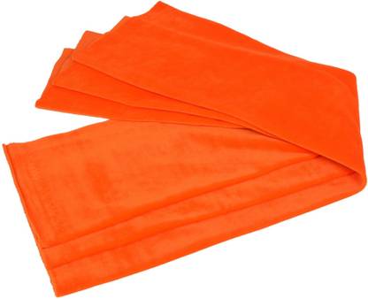 Vardhman Felt Cloth ( Fleece Fabric) Size 32" * 36" Colour. Orange, Used. In Dresses, Cushions, Soft Toys Making, Art & Craft , Jackets, Purses, Etc Felt Sheet