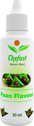 Chefast Paan Flavour Baking Essence for Cake, Ice-Cream, Chocolates, Milkshakes,ndian Sweets And Beverages- 30ML ( Use 2-3 Drops Essence for 250 Grm Cake) Pan Masala Liquid Food Essence