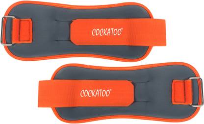 COCKATOO Half-Kg-Each(Pack Of Two) Orange Ankle & Wrist Weight