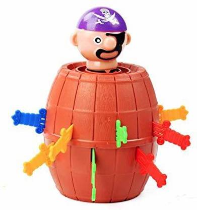 SafalCollection Thrilling Pop Up Pirate Barrel Sword Toy Try Your Luck Game - attractive and excellent gift Luck Game, Suprise Gag Toy