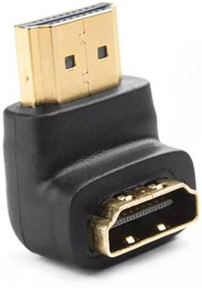 StoreIN HDMI Cable Connector Adapter 90 Degree Angle HDMI Male to HDMI Female Converter for 1080P HDTV Cable Adapter Extender Gaming Adapter