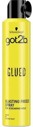Schwarzkopf got2b glued blasting freeze spray Hair Spray