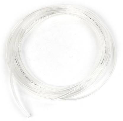 BHAVANI TRADERS 4 x 2.5mm Pneumatic Air PU Hose Pipe Tube Transparent 5 Meter 16.4Ft Hose Pipe