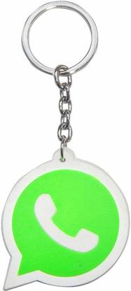 FIRST ERA  Whatsapp Logo Metal Keyring/keychain Key Chain