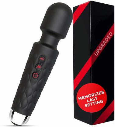 nilkanth Full Body Magic Waterproof Wand Massager, Mini Handheld Rechargeable Neck Shoulder Back Body Massage with 8 Powerful Speeds&20 Pulsating Patterns for Sports Recovery & Muscle Aches Massager