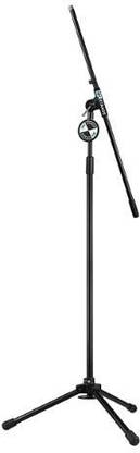 MY - STANDS MIS-004 Floor Microphone Stand with Tripod Base and Fixed Length Boom for Stage Performers Stand