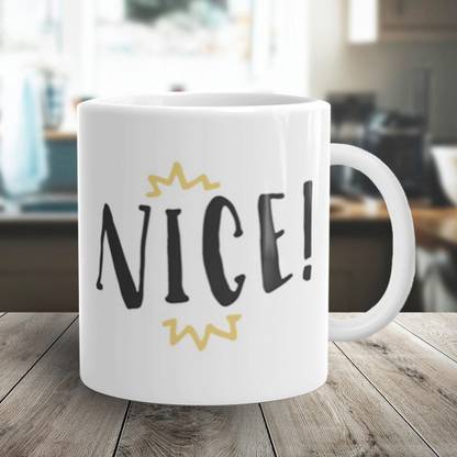 Flipkart SmartBuy Hello Guys Ceramic Coffee Mug
