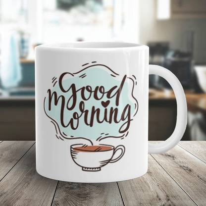Flipkart SmartBuy Good Morning Coffee Ceramic Coffee Mug