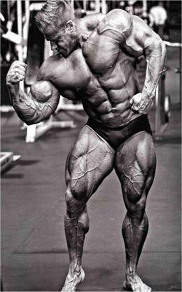 GYM Body Builders Wall Poster For Room With Gloss Lamination M41 Paper Print