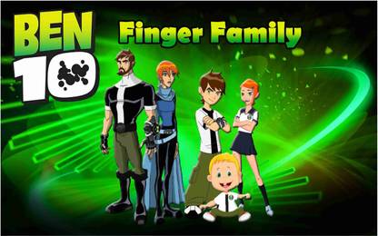 Ben 10 Cartoon Wall Poster For Room With Gloss Lamination M15 Paper Print