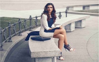 Deepika Padukone Wall Poster For Room With Gloss Lamination M8 Paper Print