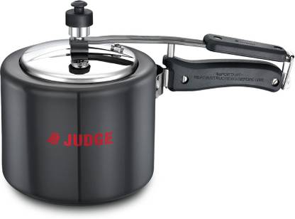 Judge by TTK Prestige Vista Induction Base Pressure Cooker Inner-Lid 3 L Inner Lid Induction Bottom Pressure Cooker