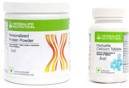 Herbalife Nutrition Protein Powder 200G With Calcium Tablets With Vitamin D3 Plant-Based Protein