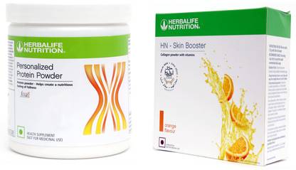 Herbalife Nutrition Protein Powder 200G With Skin Booster Collagen Drink - Orange Flavor Plant-Based Protein