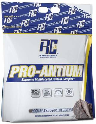 RONNIE COLEMAN series Pro-Antium 10 lbs (Double Chocolate cookie) Whey Protein