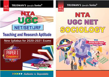 Trueman's UGC NET/SLET General Paper I+Sociology (Set Of 2 Books)