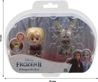 Frozen 2 Whisper & Glow 3D Mini Figure - Kristoff and Sven