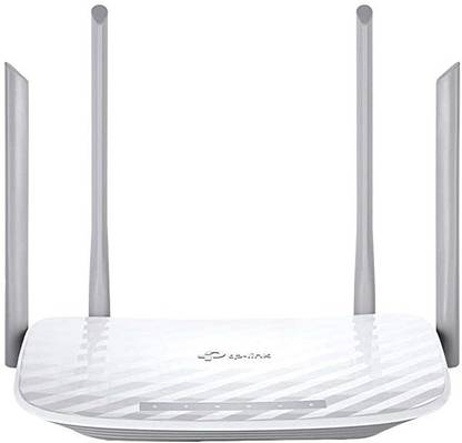 TP-Link TP-C5 Wireless Router 2.4 GHz, 5 GHz 1200 Mbps Wifi Speed Dual Band External Antenna Both (Ethernet and ADSL)