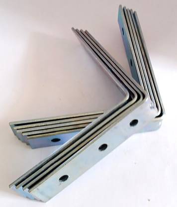 Hardware L Bracket (10 Pcs) 3 inch 3 x 3 x 1 3 x 3 x 1 Shelf Bracket