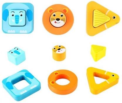 Biblubox Animal Shape Matching Board