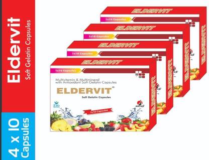 ELDERVIT MULTIVITAMIN,MULTIMINERAL WITH ANTIOXIDANT SOFT GELATIN CAP