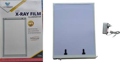 caretouch LED X-RAY FILM ILLUMNATOR 14"X 17" with Single Film Sleek Design & Led with adjustable Brightness (CT-XR-01) X-Ray Viewer
