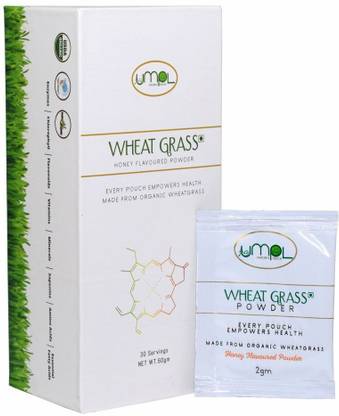 UMPL Wheatgrass Honey Flavour - 2gms pouch - 30 sachets