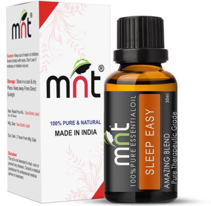 mnt SLEEP EASY AMAZING BLEND ESSENTIAL Oil (30ml) Pure Therapeutic Grade For Relaxing & Calming