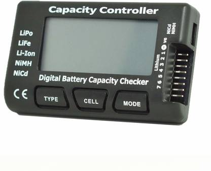Geek Lab Battery Capacity Controller Meter. Intelligent Cell Checker Digital Battery Tester