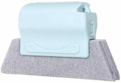 ShopTown Window Groove Frame Cleaning Brush Door Track Cleaning Brushes Dust Cleaner Tool for All Corners Edges and Gaps Microfibre Wet and Dry Brush