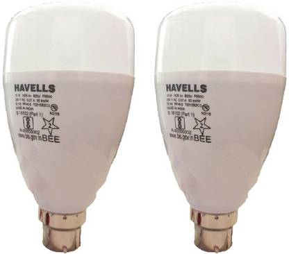 HAVELLS 15 W Basic Decorative B22 LED Bulb