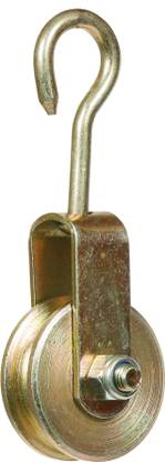 MTU ONLINE STORE Simple Ball Bearing Pulley for Lifting Rope Exercise Well Home Gym Swivel Rigging Climbing Pulley