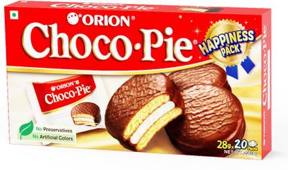 ORION Choco Pie Happiness Cream Filled Biscuit