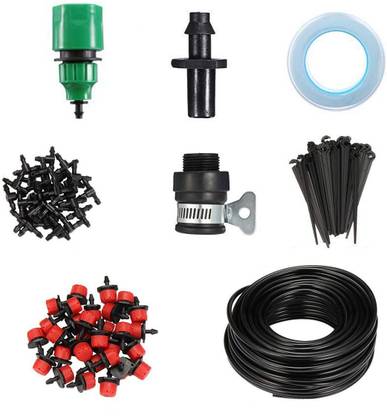 DIY Crafts Drip Irrigation Kit Sprinklers System for Garden Included Irrigation Tubing Hose Drippers Summer Sprinkler Water Toy Various Watering Drip Kits Drip Irrigation Kit