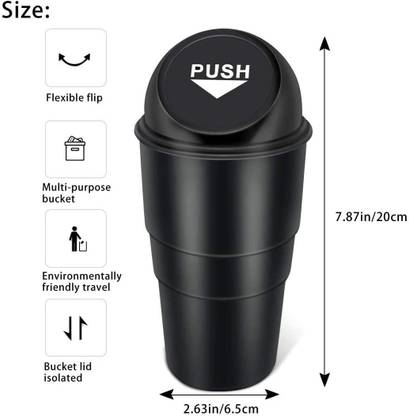 MAN MET Plastic Dustbin