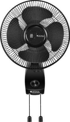 zigma Charm Anti Dust 12`` with 12 Months Warranty Ultra High Speed 300 mm Wall Fan