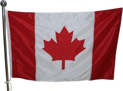 FlagSource CANADA COUNTRY FLAG Rectangle Outdoor Flag