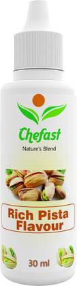 Chefast Rich Pista Flavour Baking Essence for Cake, Ice-Cream, Chocolates, Milkshakes,Indian Sweets Pista Liquid Food Essence