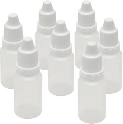 HOMEOTRADE 15ml Sealed Dropper Bottles For Homeopathic and Ayurvedic ( Pack of 25) 15 ml Sipper (Pack of 25, White, Plastic) Laboratory Dropper Bottle