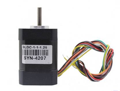 SunRobotics MechMin Brushless (BLDC) DC Motor With Hall Low Noise NEMA17 24V 4000RPM DC Brushless Motor
