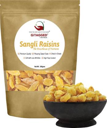 GiTAGGED Authentic Sangli Dry Raisins
