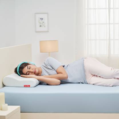 duroflex Neck Pro Cool Gel Technology Memory Foam Solid Orthopaedic Pillow Pack of 1