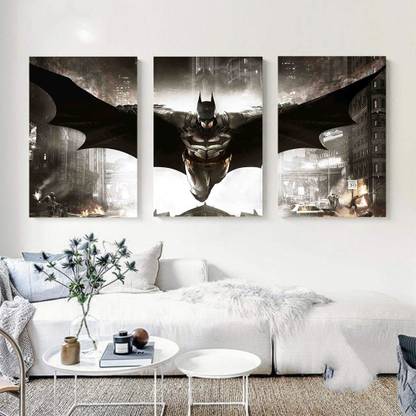 Decorative Framed Canvas Wall Art Decoration Bat Flying Pose Digital Print Poster N&WCP-10882 Canvas Art